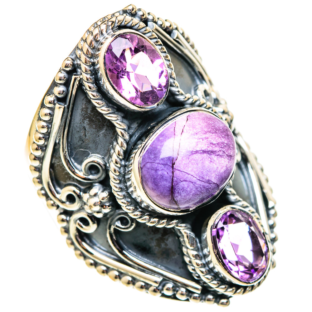 Tiffany Stone Rings handcrafted by Ana Silver Co - RING108235 - Photo 2