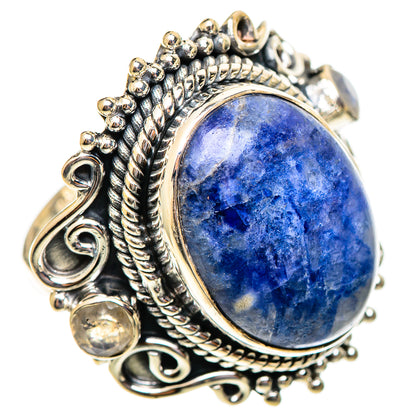Sodalite Rings handcrafted by Ana Silver Co - RING108252 - Photo 2