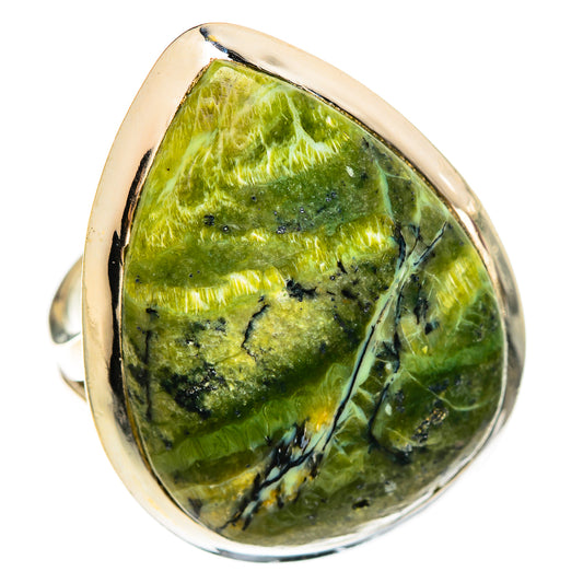 Rainforest Jasper Rings handcrafted by Ana Silver Co - RING108258 - Photo 2