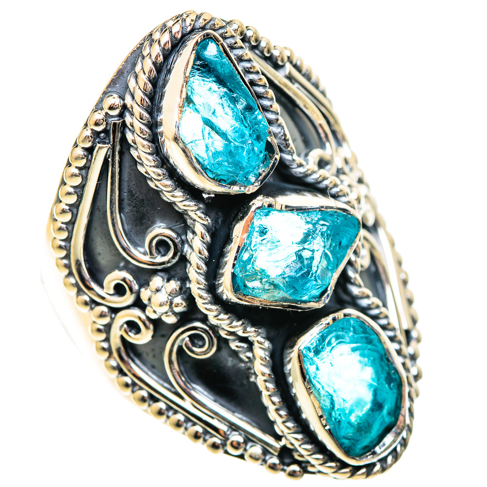 Apatite Rings handcrafted by Ana Silver Co - RING108283 - Photo 2