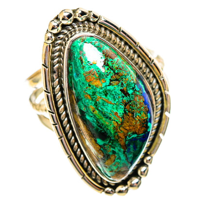 Chrysocolla Rings handcrafted by Ana Silver Co - RING108290 - Photo 2