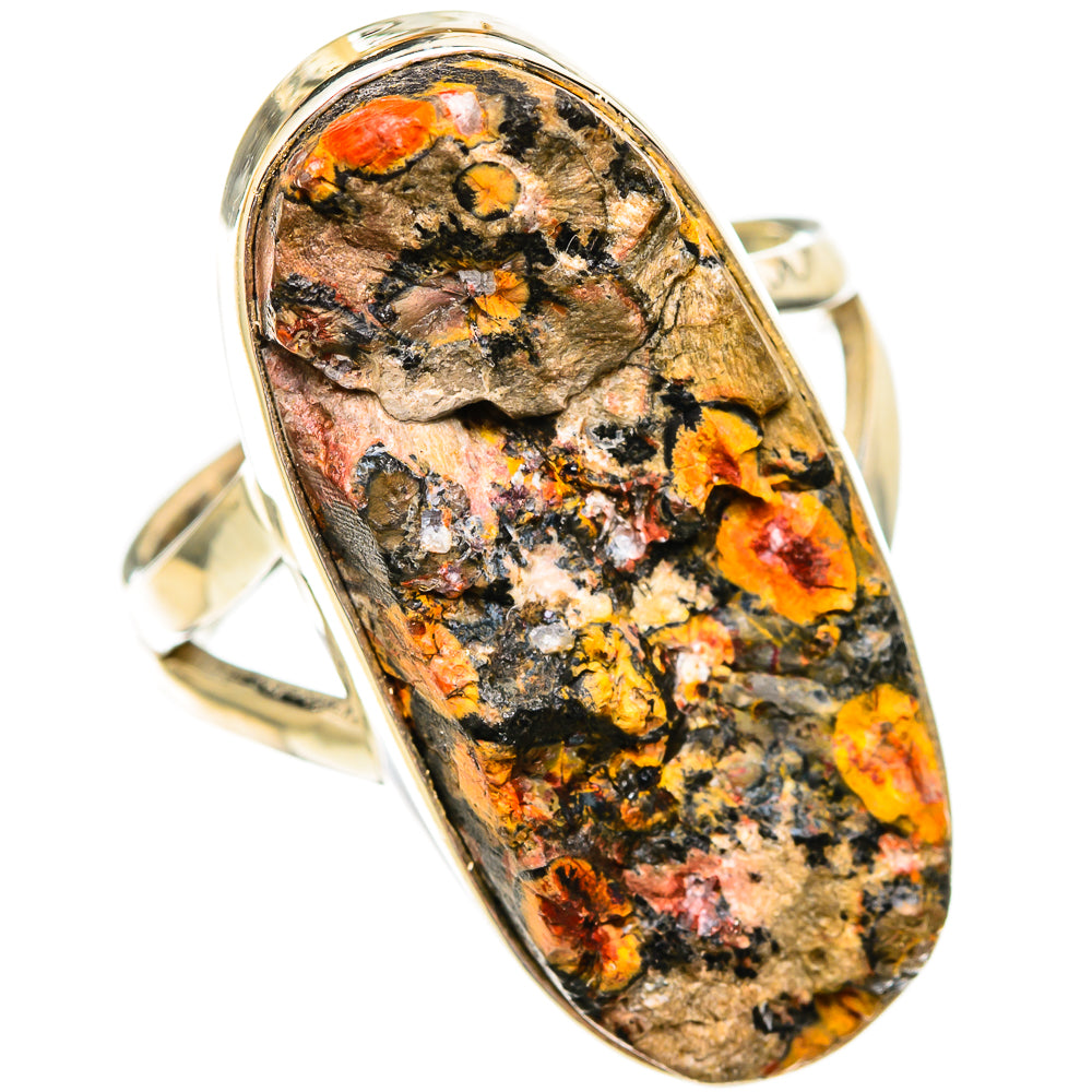 Poppy Jasper Rings handcrafted by Ana Silver Co - RING108298 - Photo 2
