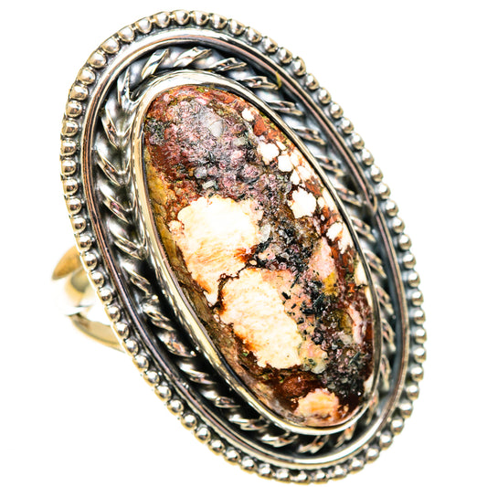 Wild Horse Jasper Rings handcrafted by Ana Silver Co - RING108299 - Photo 2