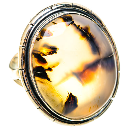 Montana Agate Rings handcrafted by Ana Silver Co - RING108309 - Photo 2