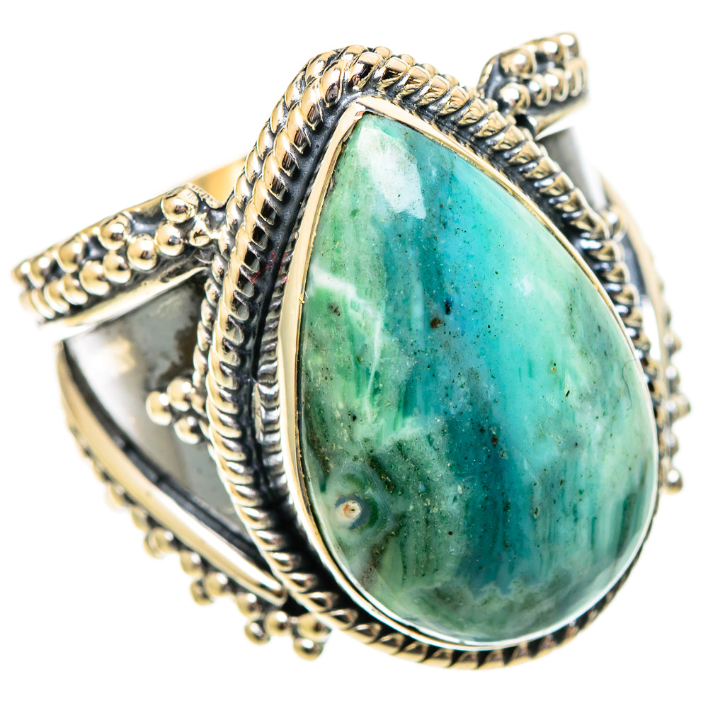 Ocean Jasper Rings handcrafted by Ana Silver Co - RING108325 - Photo 2