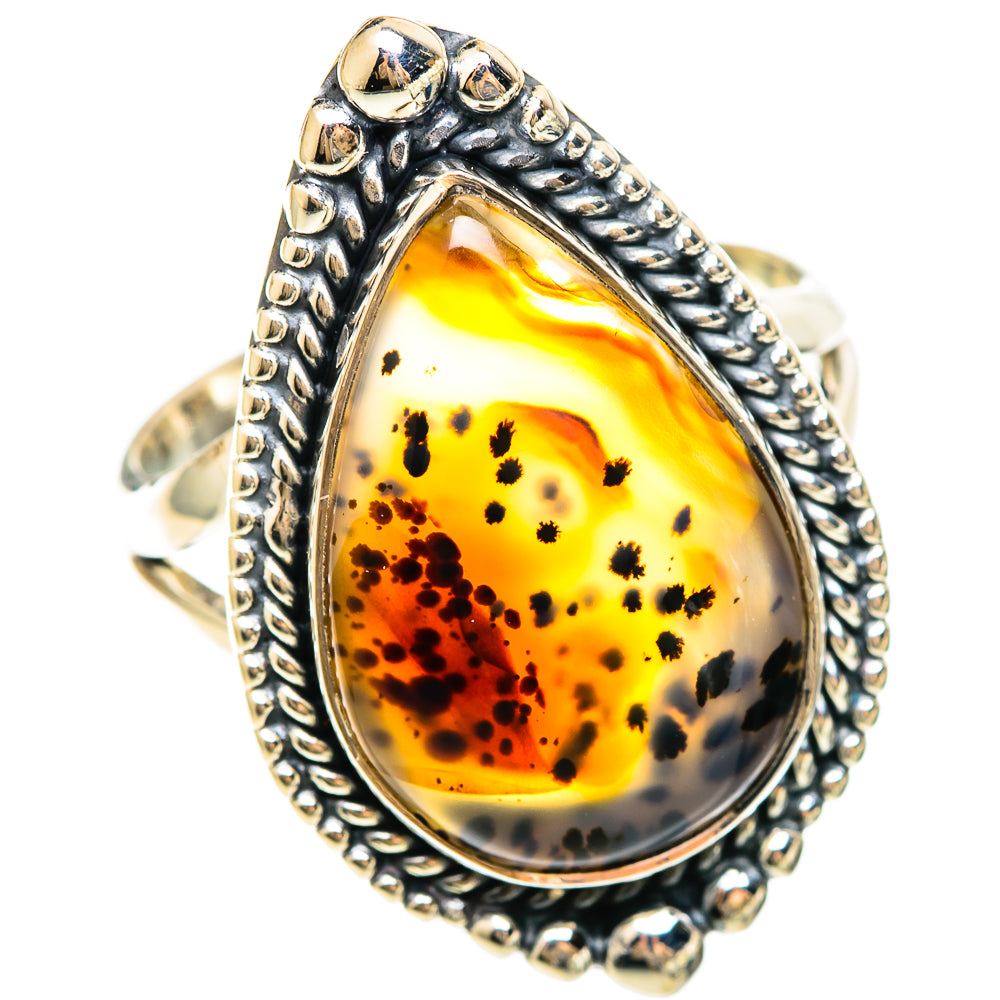 Montana Agate Rings handcrafted by Ana Silver Co - RING108344 - Photo 2