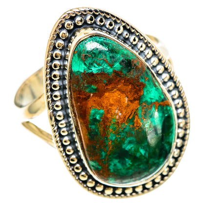 Chrysocolla Rings handcrafted by Ana Silver Co - RING108379 - Photo 2