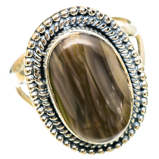 Imperial Jasper Rings handcrafted by Ana Silver Co - RING108384 - Photo 2