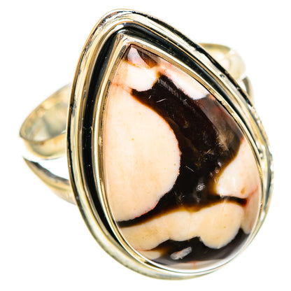 Peanut Wood Jasper Rings handcrafted by Ana Silver Co - RING108386 - Photo 2