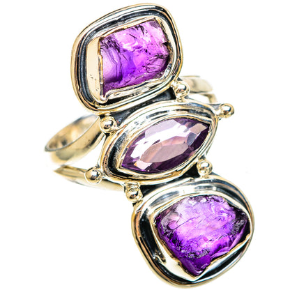 Amethyst Rings handcrafted by Ana Silver Co - RING108394 - Photo 2