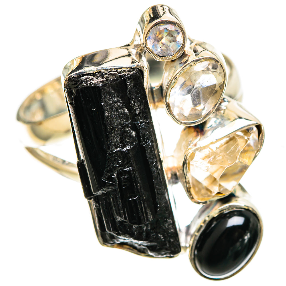 Tektite Rings handcrafted by Ana Silver Co - RING108397 - Photo 2