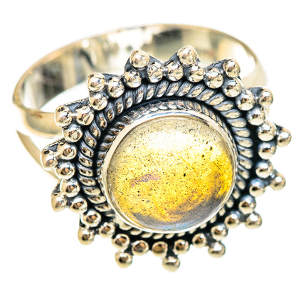 Labradorite Rings handcrafted by Ana Silver Co - RING108410 - Photo 2