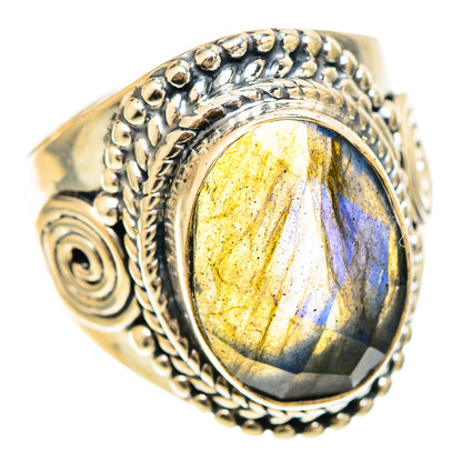 Labradorite Rings handcrafted by Ana Silver Co - RING108412 - Photo 2