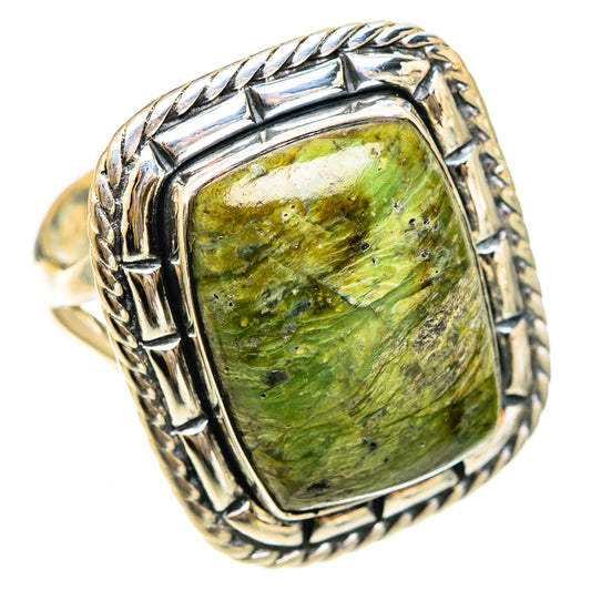 Rainforest Jasper Rings handcrafted by Ana Silver Co - RING108419 - Photo 2