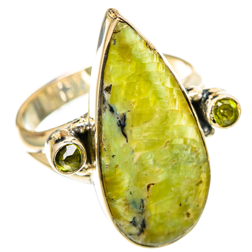 Rainforest Jasper Rings handcrafted by Ana Silver Co - RING108420 - Photo 2