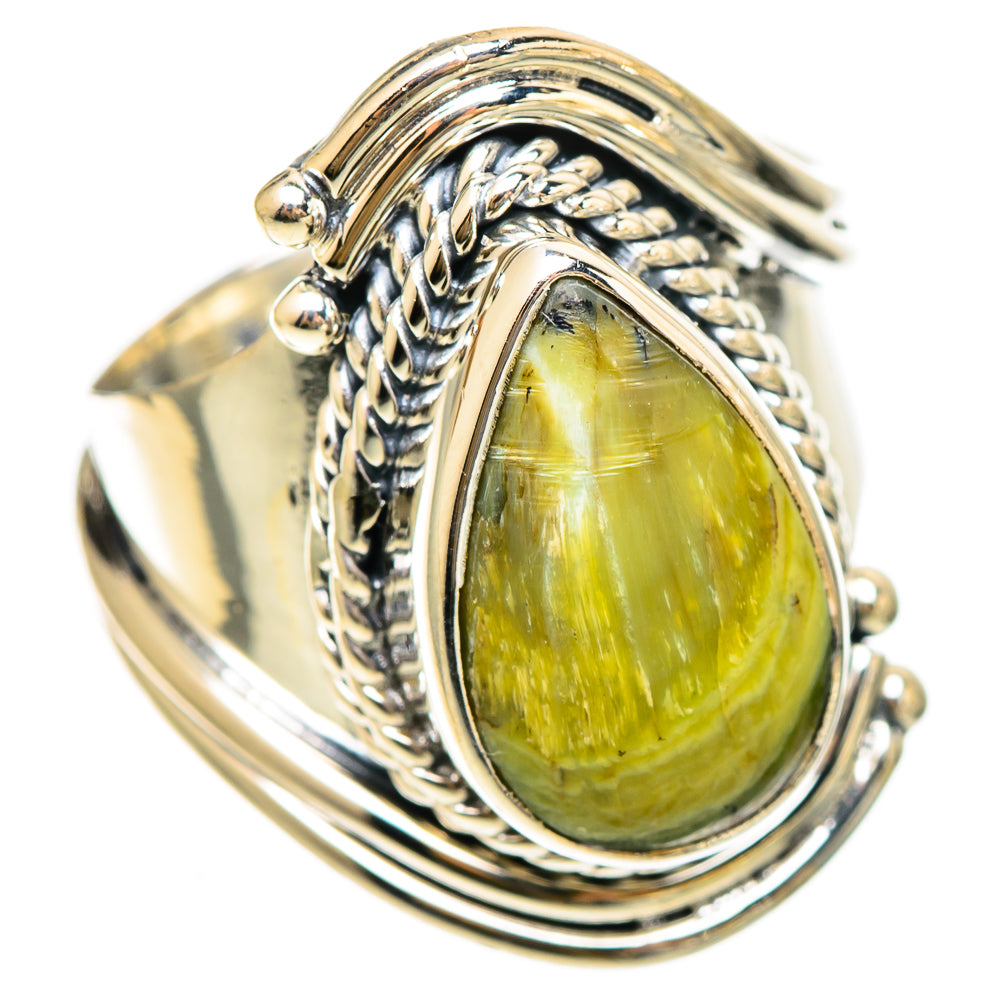 Rainforest Jasper Rings handcrafted by Ana Silver Co - RING108421 - Photo 2