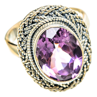 Amethyst Rings handcrafted by Ana Silver Co - RING108431 - Photo 2