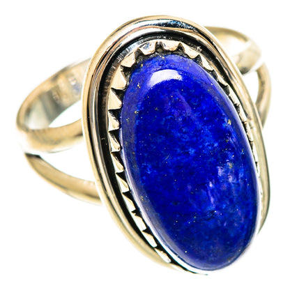 Lapis Lazuli Rings handcrafted by Ana Silver Co - RING108454 - Photo 2