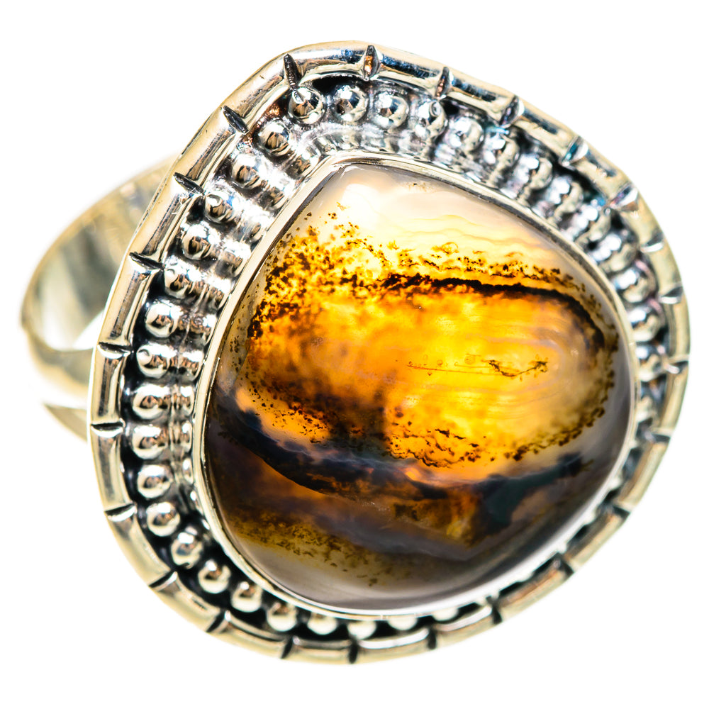 Montana Agate Rings handcrafted by Ana Silver Co - RING108465 - Photo 2