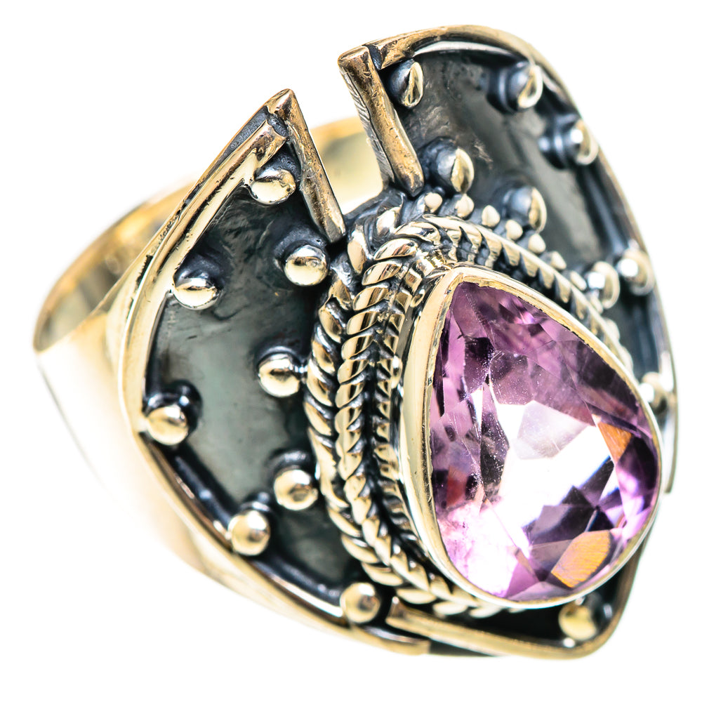 Amethyst Rings handcrafted by Ana Silver Co - RING108468 - Photo 2