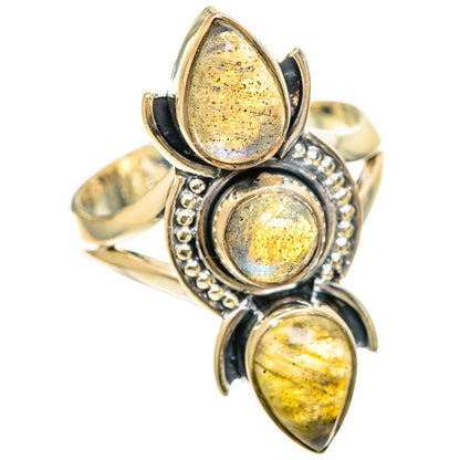 Labradorite Rings handcrafted by Ana Silver Co - RING108484 - Photo 2