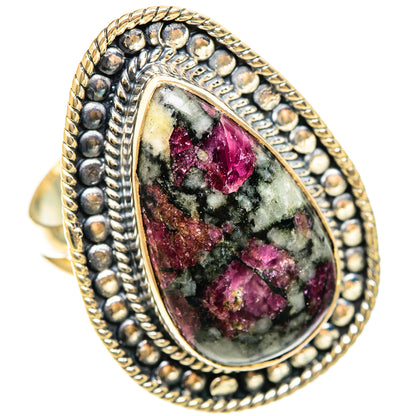 Russian Eudialyte Rings handcrafted by Ana Silver Co - RING108503 - Photo 2