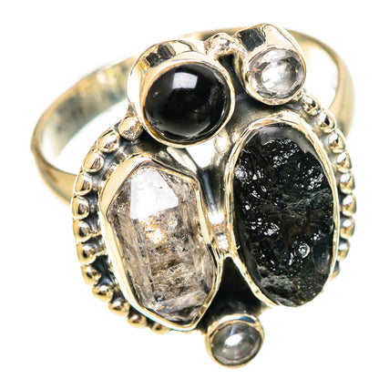 Tektite Rings handcrafted by Ana Silver Co - RING108506 - Photo 2