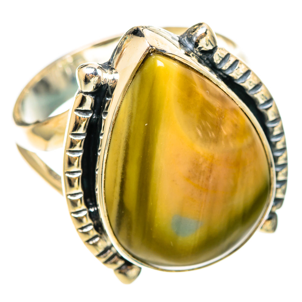 Polychrome Jasper Rings handcrafted by Ana Silver Co - RING108529 - Photo 2