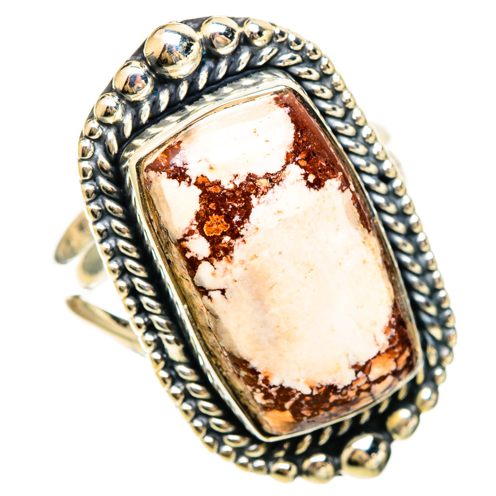 Wild Horse Jasper Rings handcrafted by Ana Silver Co - RING108533 - Photo 2