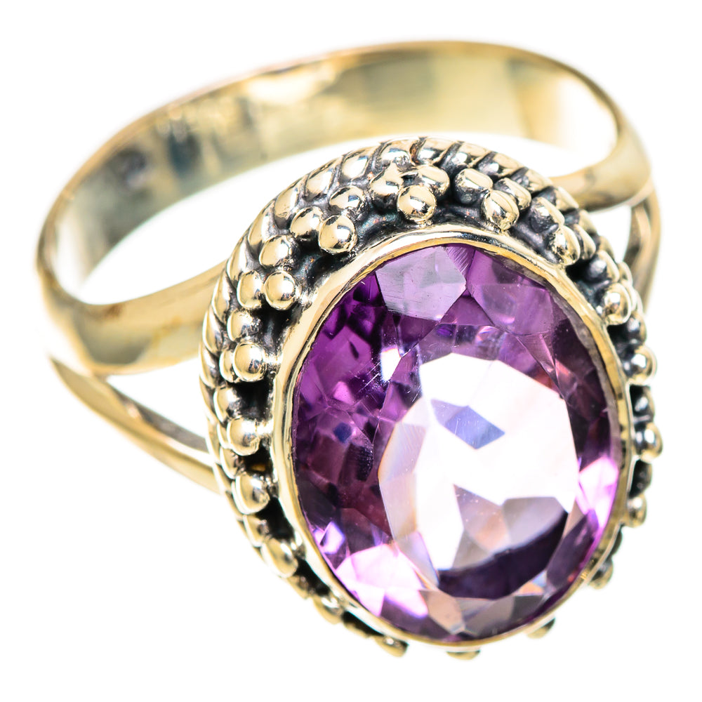 Amethyst Rings handcrafted by Ana Silver Co - RING108536 - Photo 2