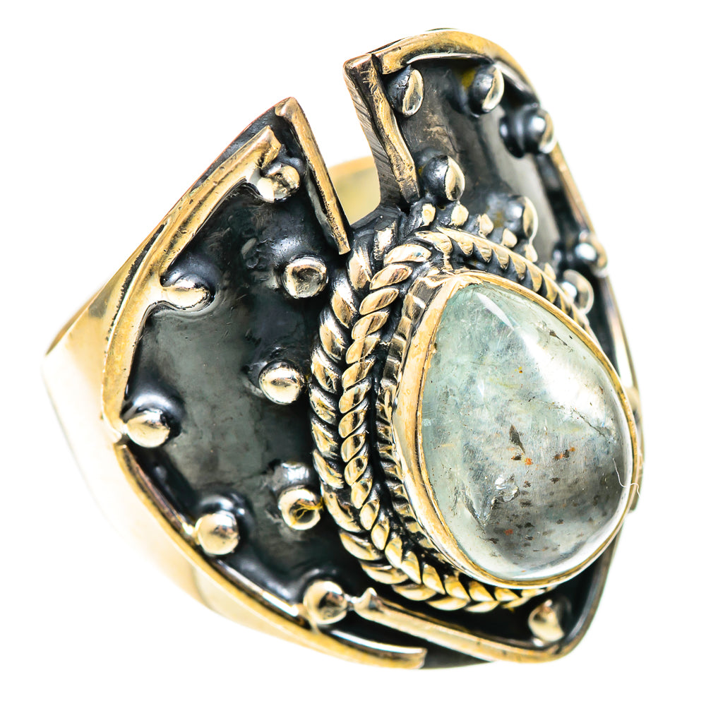 Aquamarine Rings handcrafted by Ana Silver Co - RING108555 - Photo 2
