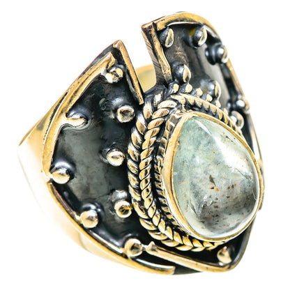Aquamarine Rings handcrafted by Ana Silver Co - RING108555 - Photo 2