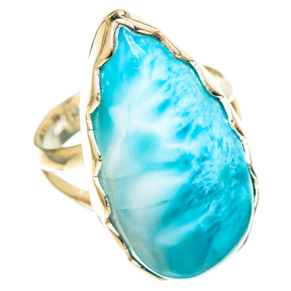 Larimar Rings handcrafted by Ana Silver Co - RING108556 - Photo 2