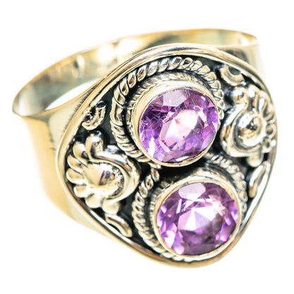 Amethyst Rings handcrafted by Ana Silver Co - RING108570 - Photo 2