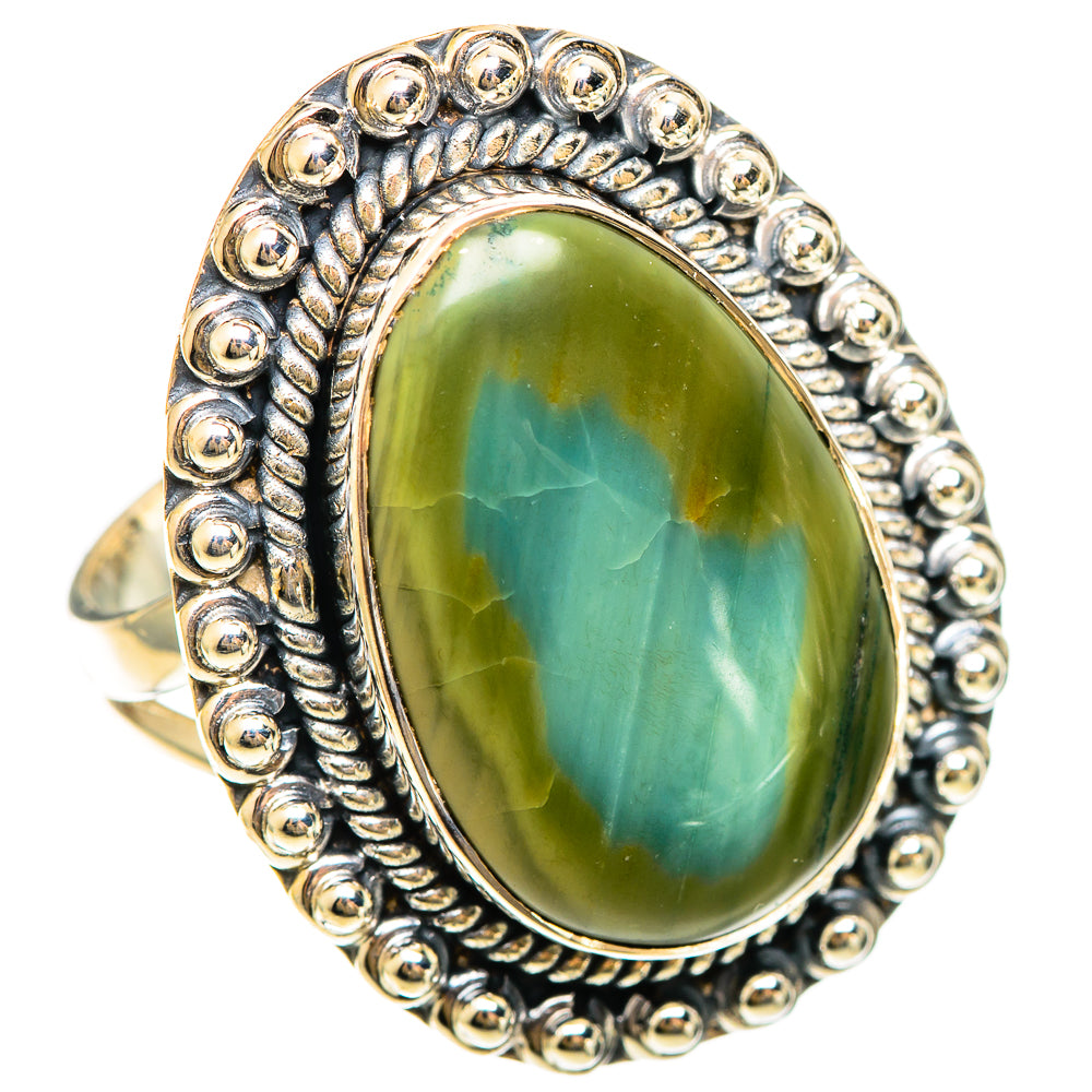 Polychrome Jasper Rings handcrafted by Ana Silver Co - RING108594 - Photo 2