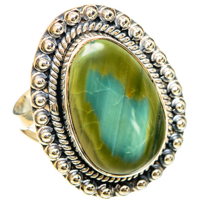 Polychrome Jasper Rings handcrafted by Ana Silver Co - RING108594 - Photo 2