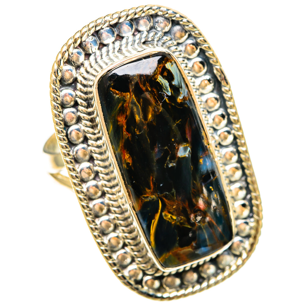 Pietersite Rings handcrafted by Ana Silver Co - RING108611 - Photo 2
