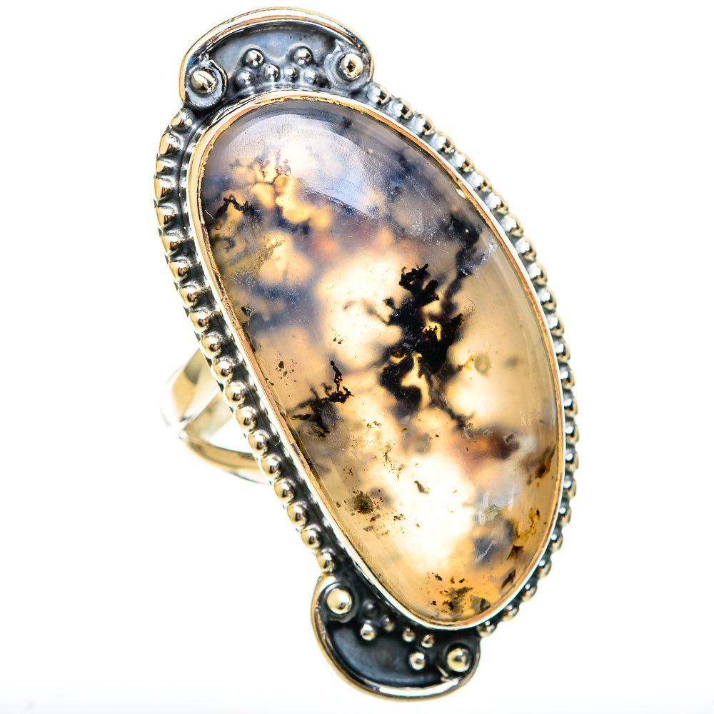 Dendritic Opal Rings handcrafted by Ana Silver Co - RING108625 - Photo 2