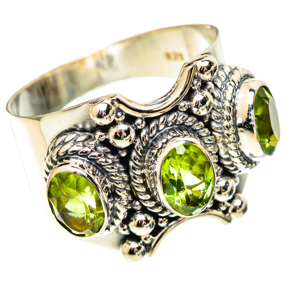 Peridot Rings handcrafted by Ana Silver Co - RING108635 - Photo 2
