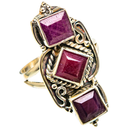 Ruby Rings handcrafted by Ana Silver Co - RING108643 - Photo 2