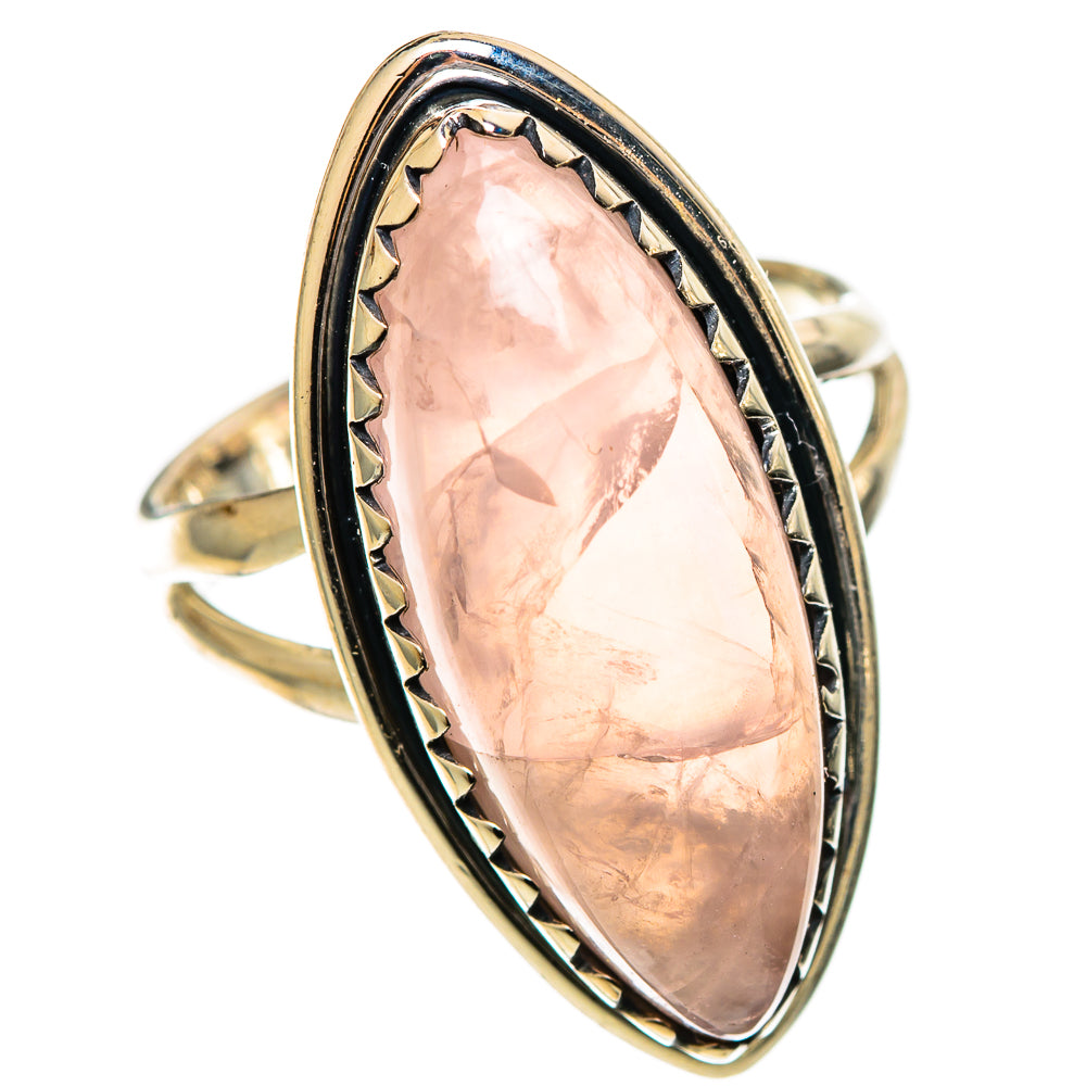 Rose Quartz Rings handcrafted by Ana Silver Co - RING108644 - Photo 2
