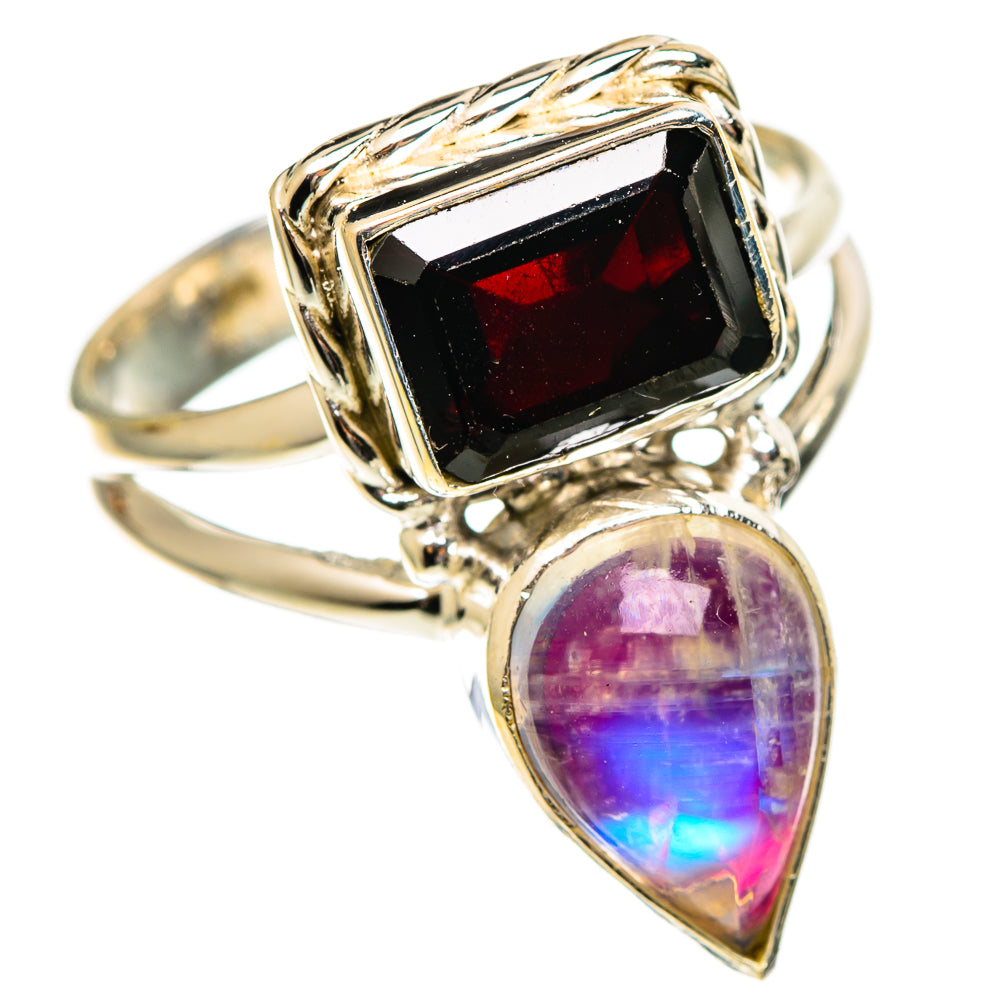 Garnet Rings handcrafted by Ana Silver Co - RING108659 - Photo 2