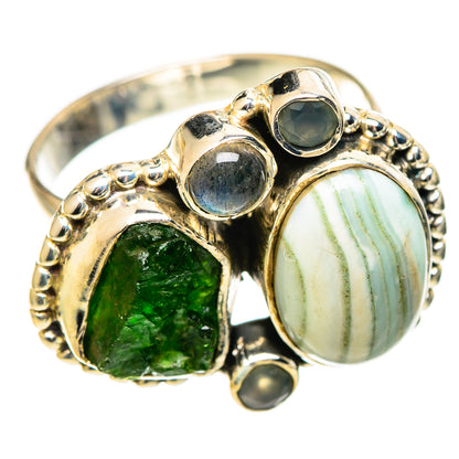Ocean Jasper Rings handcrafted by Ana Silver Co - RING108673 - Photo 2