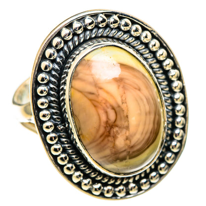 Polychrome Jasper Rings handcrafted by Ana Silver Co - RING108676 - Photo 2