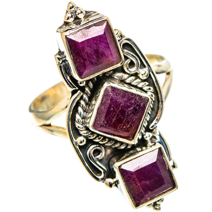 Ruby Rings handcrafted by Ana Silver Co - RING108680 - Photo 2