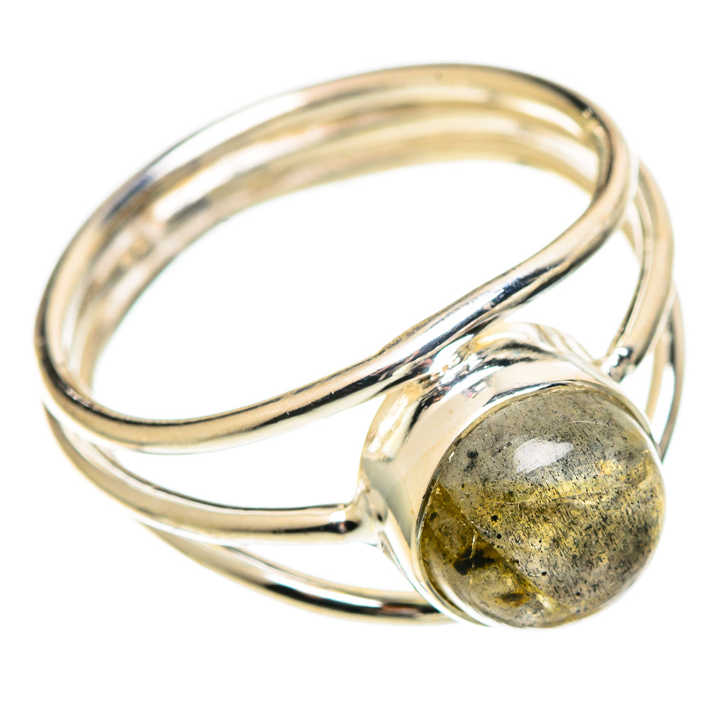 Labradorite Rings handcrafted by Ana Silver Co - RING108702 - Photo 2