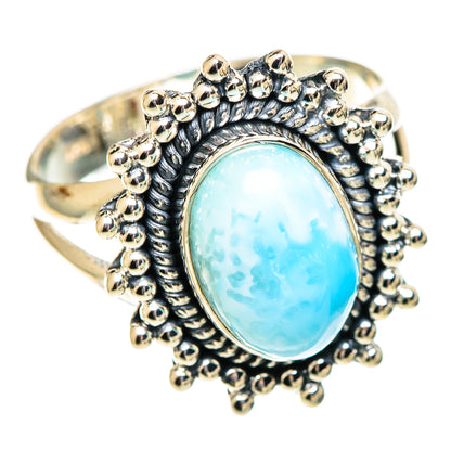 Larimar Rings handcrafted by Ana Silver Co - RING108704 - Photo 2