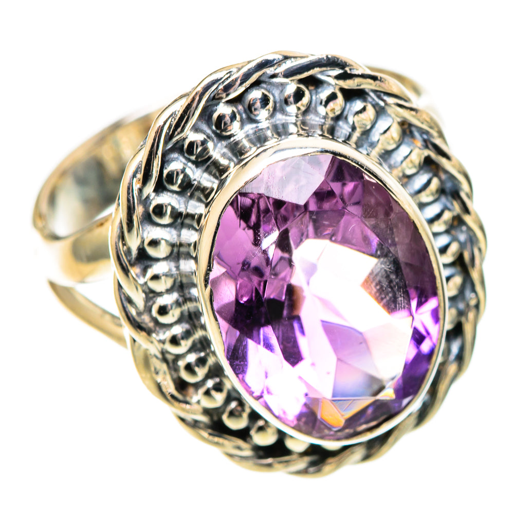 Amethyst Rings handcrafted by Ana Silver Co - RING108716 - Photo 2