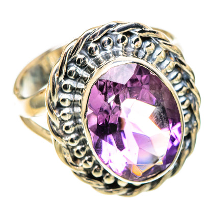 Amethyst Rings handcrafted by Ana Silver Co - RING108716 - Photo 2