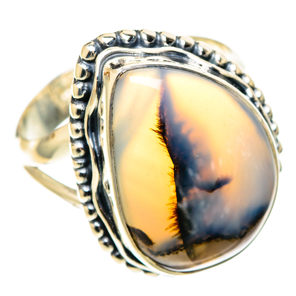 Montana Agate Rings handcrafted by Ana Silver Co - RING108726 - Photo 2